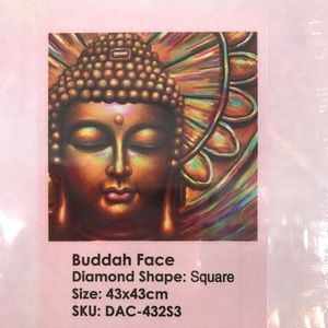 Buddha face diamond Art club